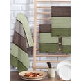 thumbnail image 2 of Sage Green Grey Kitchen Dish Towels for Drying Dishes Set of 2, Vintage Stripe Farmhouse Wood Grain Waffle Weave Microfiber Hand Tea Bathroom Towels Quick Dry & Absorbent Towel 15.7x23.6, 2 of 7