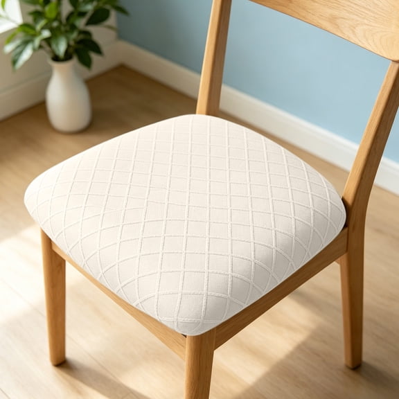 Stretch Chair Seat Covers, Removable Washable Dining Chair Covers, Furniture Protector for Home Restaurant and Hotel