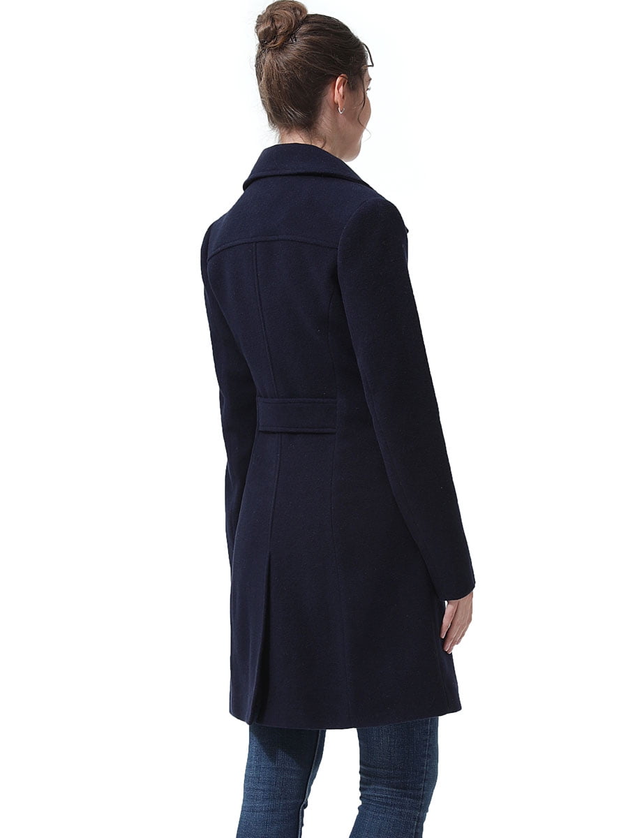 Regular & Plus Size & Petite BGSD Womens Kim Wool Walking Coat 