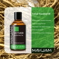 thumbnail image 3 of MAYJAM 1.01 fl oz Vetiver Essential Oil for Diffusers, Vetiver Diffuser Oil for Candle Making, Home Care, Fragrance, Humidifiers, 3 of 7