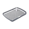 thumbnail image 3 of Dualoai Dog Potty Toilet Dog Training Potty, Pee Mesh Training Tray Potty Pan Indoor Pee Gray, 3 of 9