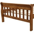 thumbnail image 5 of SESSLIFE Twin Size Platform Bed with Headboard and Footboard, Oak, 5 of 10