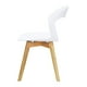 thumbnail image 2 of Set de Sillas Mundo In Moura 4 Sillas para Comedor Sala Moderna Blanca, 2 of 7