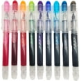 thumbnail image 1 of WWS-9 Pcs Ensemble de Stylos Plume Jetables, Stylos Plume Encre Colorée pour Écrire, Fournitures d'Art Multicolores pour Croquis, Journaling, Calligraphie et Gribouillage, 9 Couleurs de Base, 1 of 4