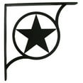 thumbnail image 1 of Village Wrought Iron SB-144-M Medium Star Shelf Brackets, 1 of 2