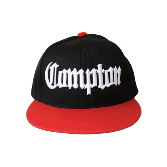 Academy Compton Snapback Hat Black / Red