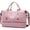 Pink, variant on Gynky Travel Duffle Bag Weekender Bags for Women with Shoe Compartment Carry on Overnight Bag Gym Duffel Bag with Wet Pocket Hospital Bags for Labor and Delivery