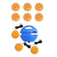 thumbnail image 2 of LOVIVER Pickleball Trainer Baseboard with Pickleball Ball for Sports Exercise Player Orange Ball, 2 of 8