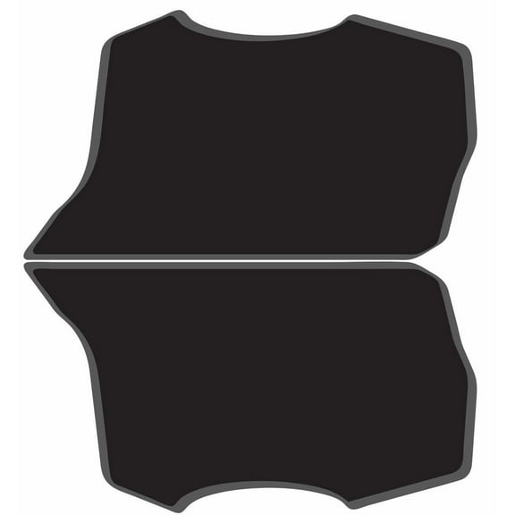 AnswerBMX 3D Number Plate, Side - Black