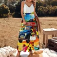 thumbnail image 3 of Monarch Butterfly Mandala Sleeveless Dress dresses summer ladies dresses for women02 summer clothes Dress, 3 of 7