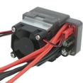 thumbnail image 3 of 360A Waterproof Brushed ESC with Heat Sink and Cooling Fan for 1/10 Crawler, 3 of 8
