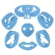 thumbnail image 4 of Plantillas de pintura facial, kit de plantillas de pintura facial, kit de plantillas faciales, plantillas de tatuaje, rendimiento de primer nivel, 4 of 9