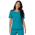 thumbnail image 2 of Adar Universal Women's Scrub Set - V-neck Scrub Top and Elastic Pull-On Scrub Pants, 2 of 7