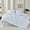 White, variant on Koniroom Ruched Comforter Set Queen Size, Ruffled Pintuck Boho Bedding for Teen Girls Women, 3 Pieces Soft All-Season Textured Shabby Chic BedRoom Decor Bed Set