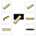 thumbnail image 3 of LAFGUR Metal Harmonica, 4.1 * 1.2 * 0.7inch 10 Holes Harmonica, For Musical Lover Beginner Learning, 3 of 8