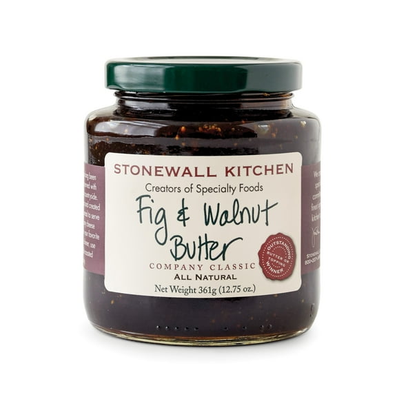 Stonewall Kitchen All Natural Fig & Walnut Butter, 12.75 Oz