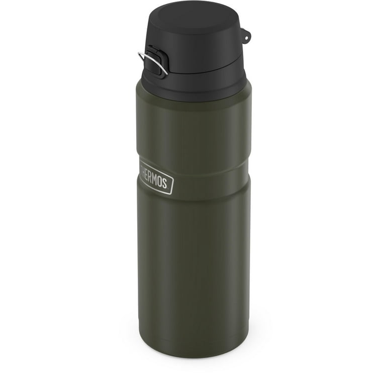 THERMOS Stainless King Vacuum-Insulated Beverage Bottle, 68  Ounce, Matte Steel: Home & Kitchen
