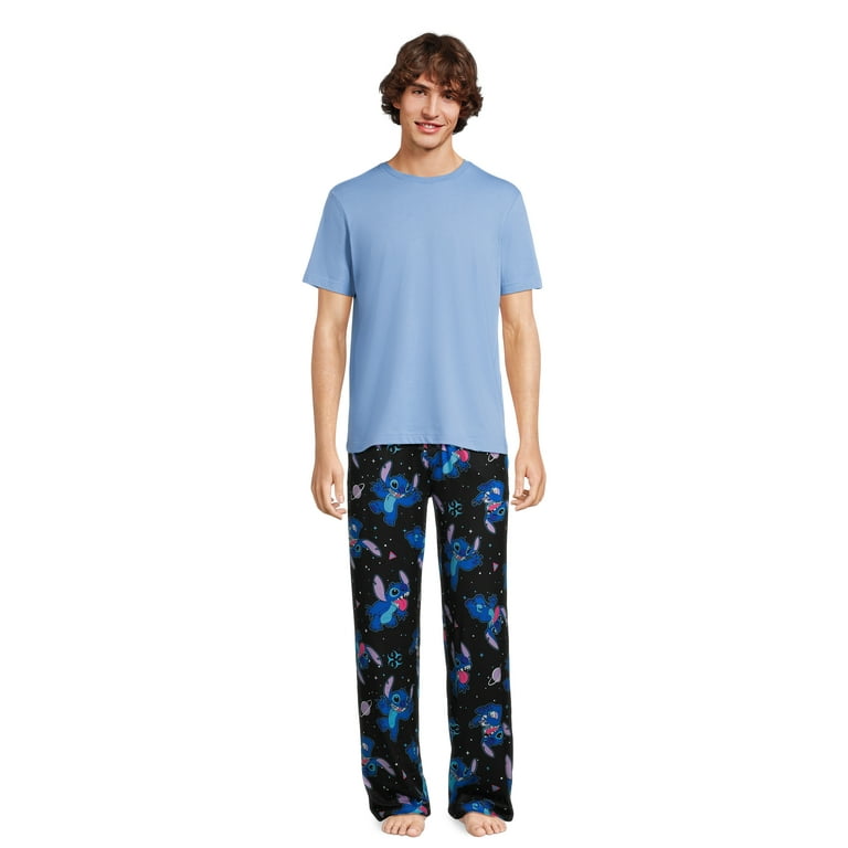 Stitch in Space Mens Graphic Sleep Pants, Sizes S-3XL Stitch in Space Mens Graphic Sleep Pants, Sizes S-3XL