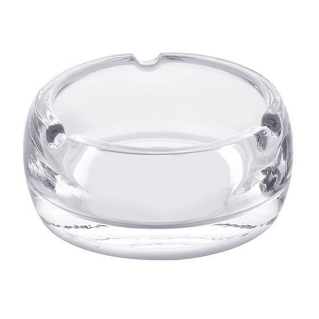 Cenicero de vidrio, soporte para cenicero de cigarrillos de cigarro decoración de mesa de escritorio de oficina en casa MFZFUKR BST3061573-3