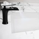 thumbnail image 4 of Grifo mezclador moderno de agua fría y caliente para lavabo de cocina, grifo monomando negro para lavabo de baño, 4 of 8