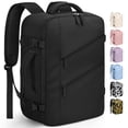 thumbnail image 1 of Mochila de viaje Capolo impermeable para ordenador portátil de 17 pulgadas para mujeres y hombres, 1 of 9