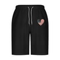 thumbnail image 4 of THDHVS Mens Shorts,Summer Fast Dry Men's Comfortable Flex Cargo Short Black S, 4 of 5