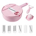 thumbnail image 1 of Multifunctional Vegetable Slicer Potato Peeler Carrot Onion Grater with Strainer Vegetable Cutter 12, 1 of 5