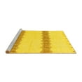 thumbnail image 2 of Ahgly Company Machine Washable Indoor Rectangle Solid Yellow Modern Area Rugs, 2' x 3', 2 of 4