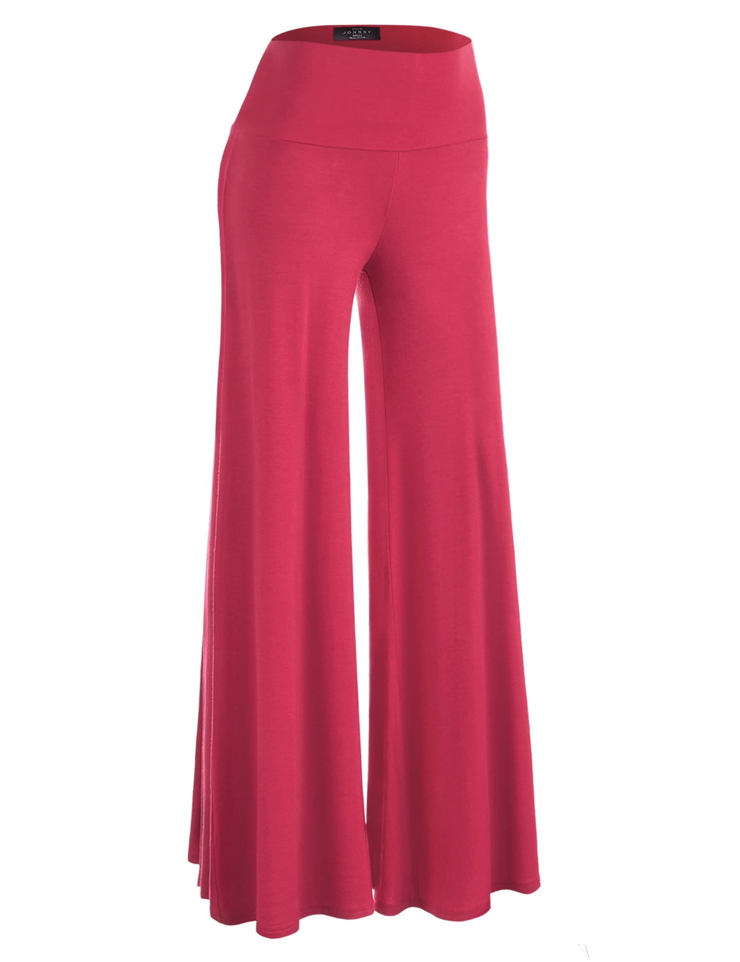 dark pink palazzo pants