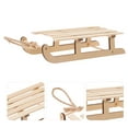thumbnail image 4 of CIMAXIC Christmas Wooden Sled Decor in Beige for Office Party and Home Festive Decoration, 4 of 10