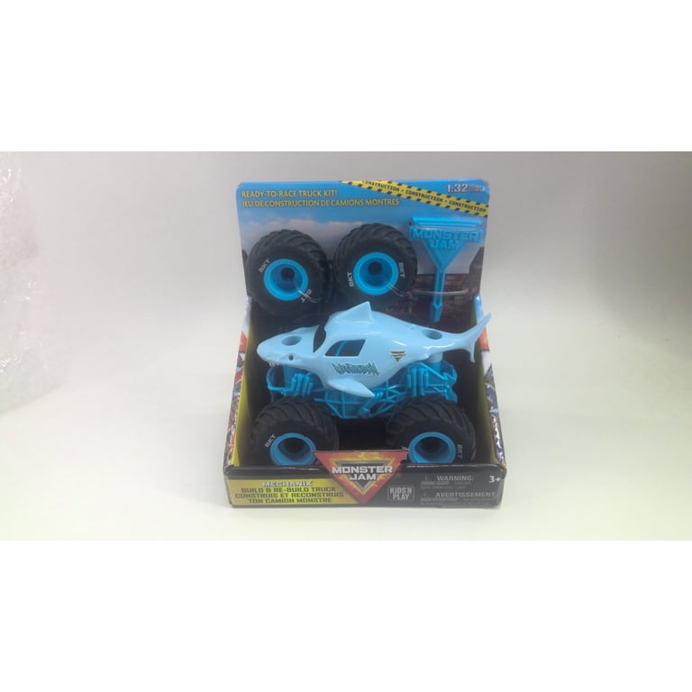 Monster Jam Megalodon Mechanix ReBuild Truck - Walmart.com