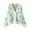 White, variant on Fortune Women Little Daisy Sweater Cardigan V Neck Floral Print Loose Knit Coat