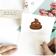 thumbnail image 4 of 500 Pcs/roll Poop Reward Funny Sticker, Roll Shaped Stickers, For Party Gift Magazine Gift Office Teacher Label, 4 of 4