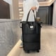 thumbnail image 3 of Mochila Expandible Con Ruedas Fin Semana para Exteriores Tela Oxford (negro), 3 of 9