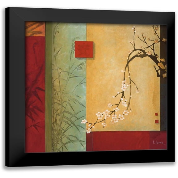 Li-Leger, Don 12x12 Black Modern Framed Museum Art Print Titled - Spring Chorus