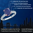 thumbnail image 2 of Gem Stone King 10K Two Tone Gold Blue Lapis and Lab Grown Diamond Engagement Ring for Women | 2.20 Cttw | Oval 9X7MM | Gemstone Birthstone | Size 6, 2 of 6
