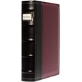 thumbnail image 5 of Bellagio-Italia CD/DVD Storage Binder Set - Burgundy - Leather - 6 Pack - 288-Disc Capacity - Storage Organizer for DVDs, CDs, Blu Rays, & Video Games - Acid-Free Binder Organizer Sheets, 5 of 6