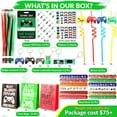 thumbnail image 3 of Happy Greetings 86 Pcs Video Game Party Favors for Kids, Gaming Party Favors - 12 set of Game ON Pass Keychain Wristband Treat Bags Straws, Level UP Themed Gamer Boys Birthday Goodie Bag Fillers, 3 of 7