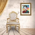 thumbnail image 3 of Dean Russo Collection 20x24 Gold Ornate Wood Framed with Double Matting Museum Art Print Titled - Kahlo, 3 of 4