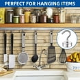 thumbnail image 4 of FINDMAG 28 Pack 25 LBS+ Magnetic Hooks Heavy Duty Neodymium Magnet Hooks for Hanging, Strong Magnetic Hooks Magnetic Hanger, Magnets with Hooks for Bathroom, Kitchen, Towel, Office, Garage, 4 of 6