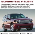 thumbnail image 6 of For 2000-2006 GMC Yukon Denali Projector Black Headlights Assembly Bumper Lamps, 6 of 8
