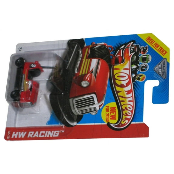 Hot Wheels HW Racing (2013) Red Bump Around Toy Car 145/250