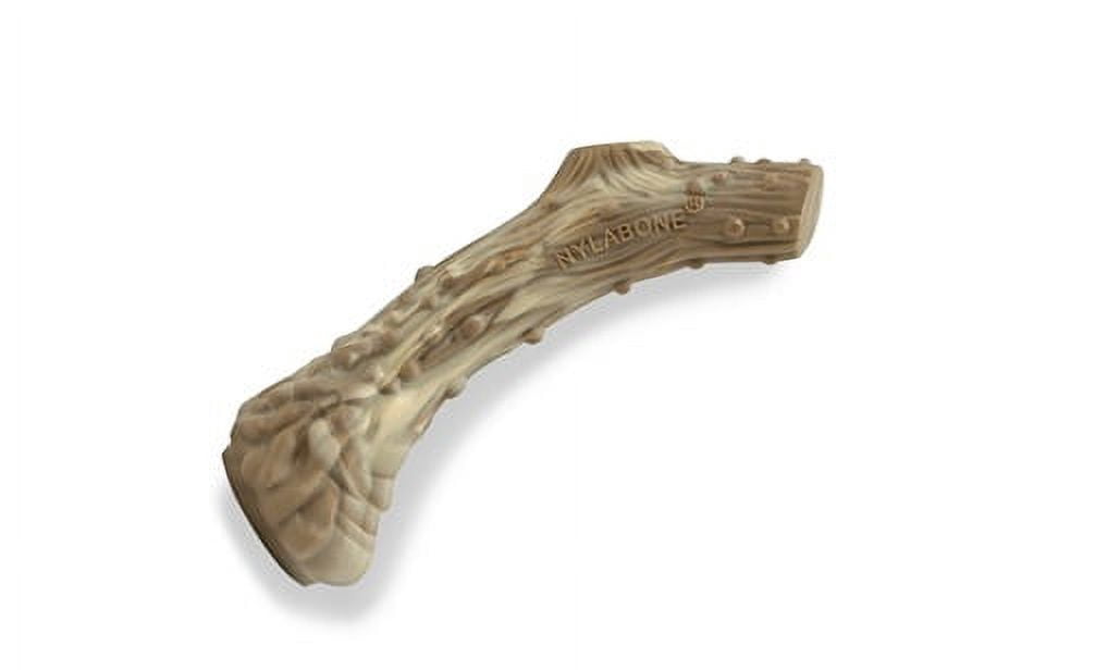 Dog Chew Toys Tough Nylon Antler Alternative Long Lasting Splitter Free Bones (Large - Up to 50lbs)