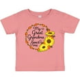 thumbnail image 3 of Inktastic My Great Grandma Loves Me with Sunflower Wreath Boys or Girls Baby T-Shirt, 3 of 5