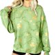 thumbnail image 1 of Crew Cuello Sudadera de Manga Larga de las Mujeres de San Patricio Día de Impresión Suéter, San Patricio Día Festivo Shamrock Top, 1 of 7
