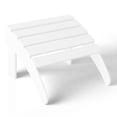 thumbnail image 6 of WestinTrends Malibu Outdoor Adirondack Ottoman – All-Weather Poly Lumber Folding Footrest for Patio Porch, White, 6 of 13