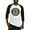 Black/White, variant on CafePress - St. Benedict Medal Baseball Jersey - Cotton Baseball Jersey, 3/4 Raglan Sleeve Shirt