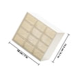 thumbnail image 2 of HINTRMENT Drawer Organizer White Plastic 1Set Jewelry Storage for Women, 2 of 8