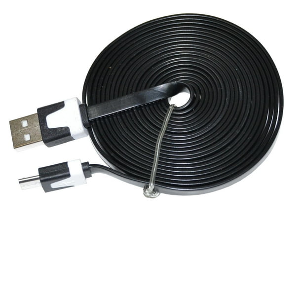 kløft Overveje valse HQRP Extra Long 10ft USB to micro USB Cable / Charging Cable for Google  Chromecast (2013) / Chromecast 2 (2015) / Chromecast Audio HDMI Streaming  Media Player Model H2G2-42 MST3K-US - Walmart.com