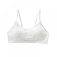 thumbnail image 6 of 4 Pack Girls Training Bra Adolescent Girls Sport Bra Girls Underwear Teens Bras With Chest Pad, 6 of 11